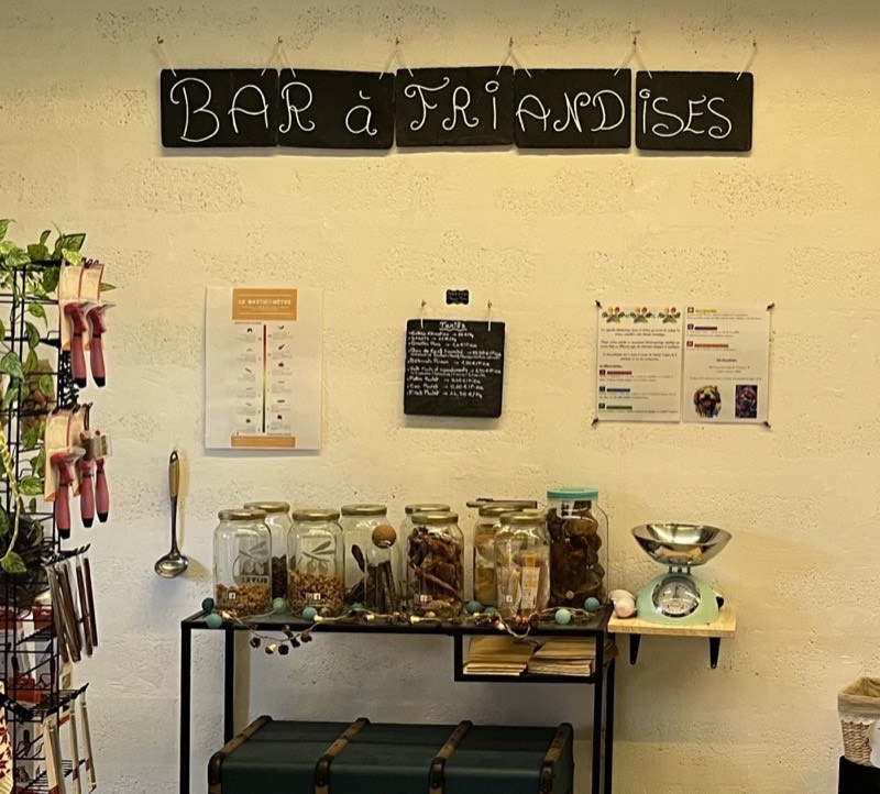 Bar à friandises naturelles